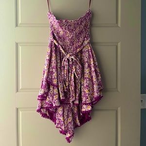 Isabel’s Cabinet purple and yellow romper!!